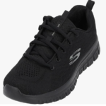 Skechers Deportivas 12615-BBK para mujer: comodidad ligera con estilo funcional